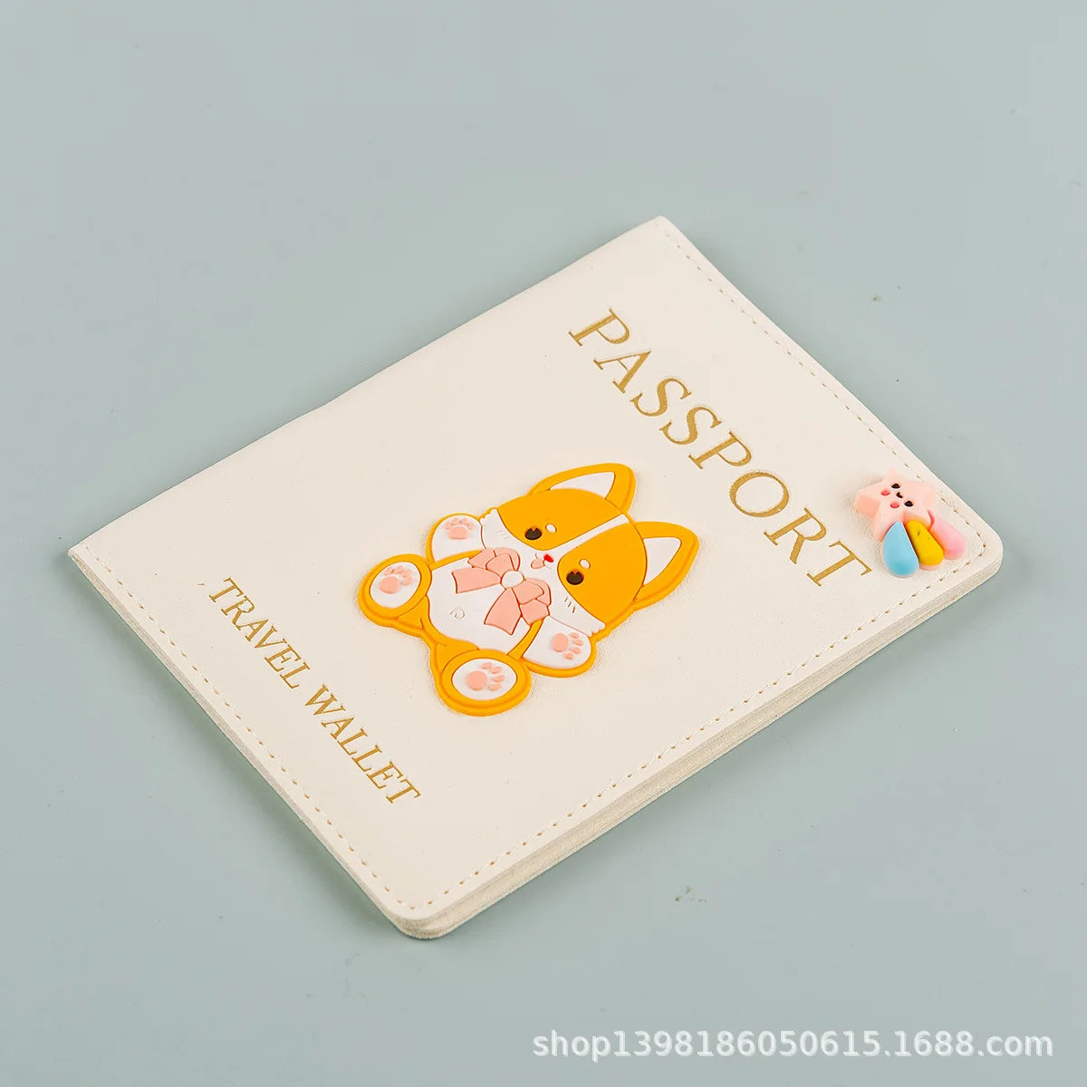 Anime Themed Passport Cover; Stylish Protection for Travel Essentials
