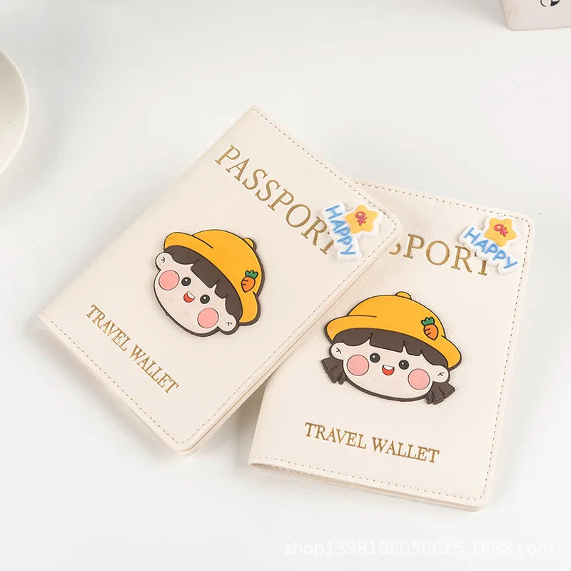 Anime Themed Passport Cover; Stylish Protection for Travel Essentials