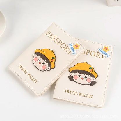 Anime Themed Passport Cover; Stylish Protection for Travel Essentials