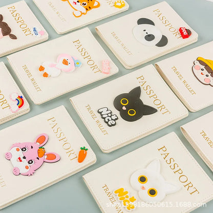 Anime Themed Passport Cover; Stylish Protection for Travel Essentials