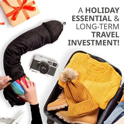 Fillable Travel Pillowcase Organiser; Pack Smart, Rest Better