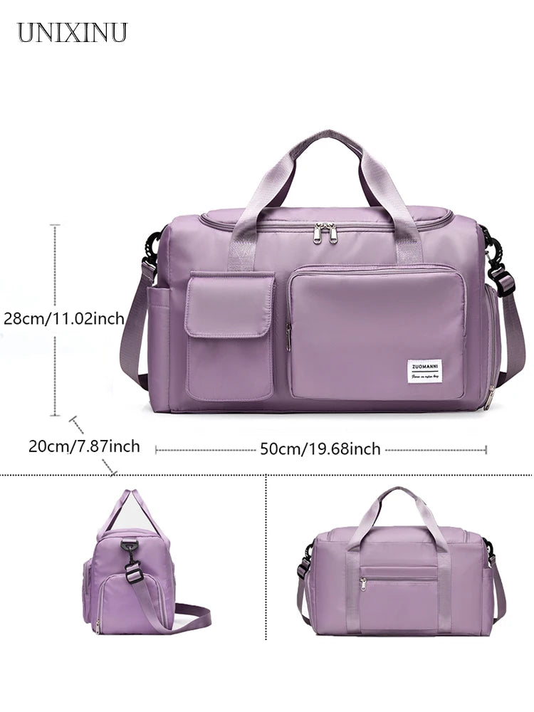 Carry-On Travel Bag; Elegant, Practical & Designed to Move With You