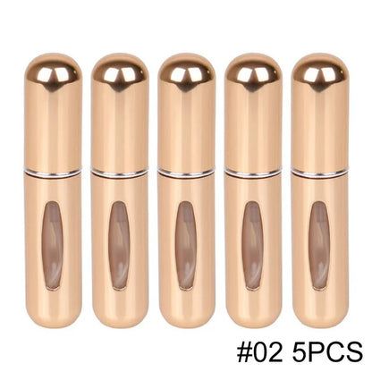 The Venturio 5ml Travel Perfume Bottle; Refillable Atomizer for Handbag & Pocket