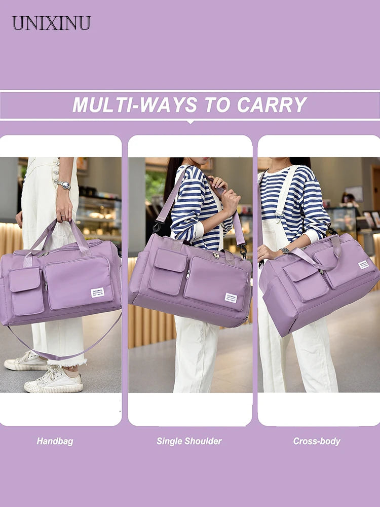 Carry-On Travel Bag; Elegant, Practical & Designed to Move With You
