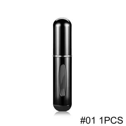 The Venturio 5ml Travel Perfume Bottle; Refillable Atomizer for Handbag & Pocket