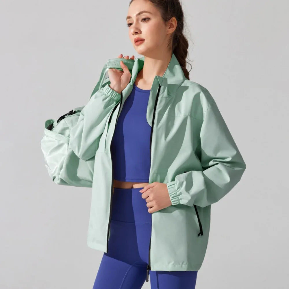 Lightweight Travel Jacket for Men and Women: Waterproof, Windproof & Foldable