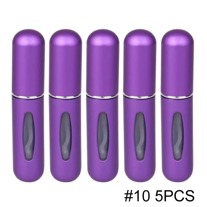 The Venturio 5ml Travel Perfume Bottle; Refillable Atomizer for Handbag & Pocket