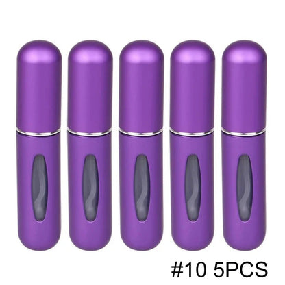 The Venturio 5ml Travel Perfume Bottle; Refillable Atomizer for Handbag & Pocket