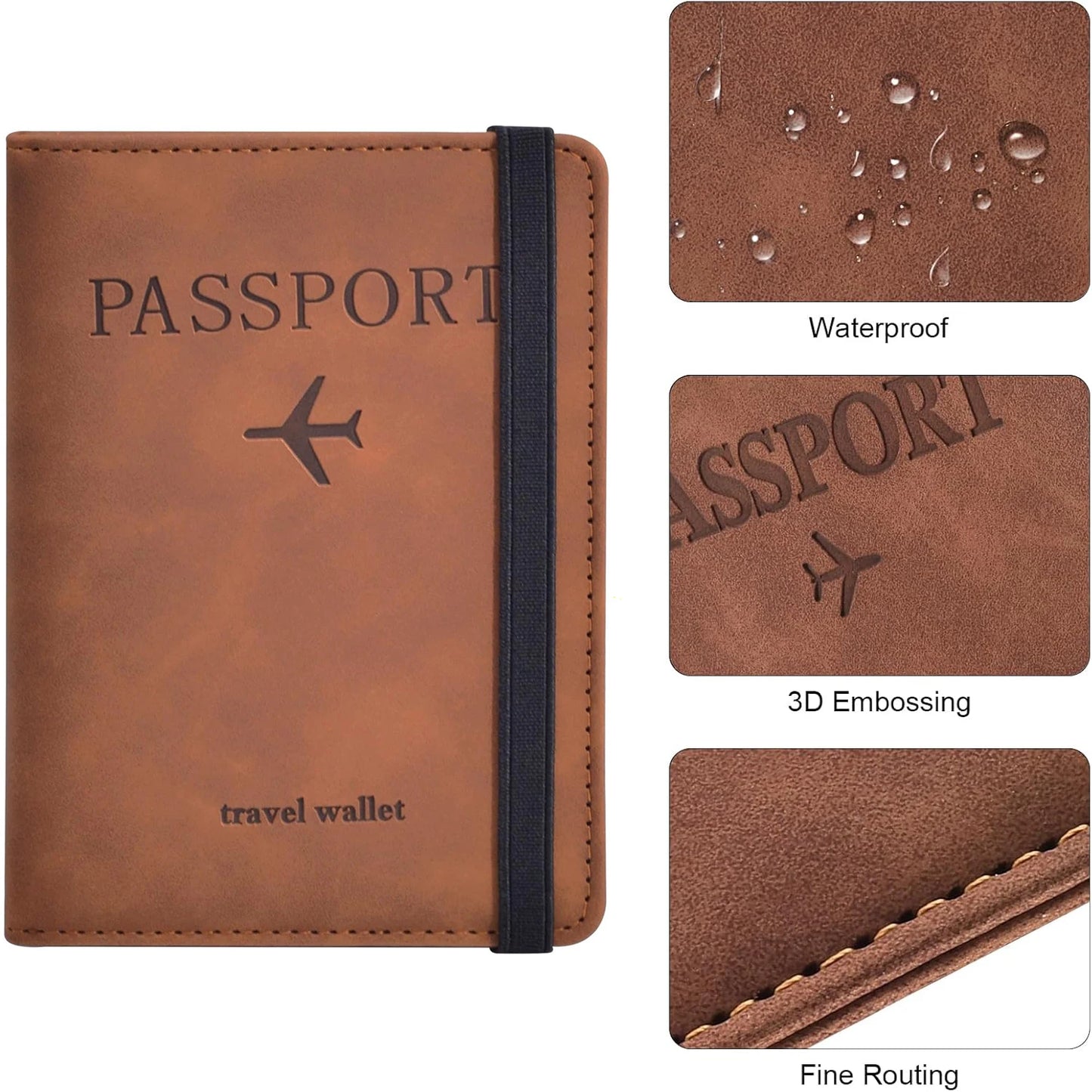 Passport Holder; Secure, Organized & Designed for Modern Travel