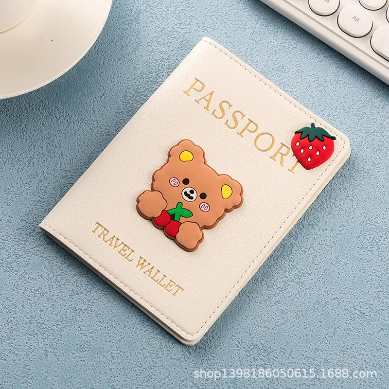 Anime Themed Passport Cover; Stylish Protection for Travel Essentials