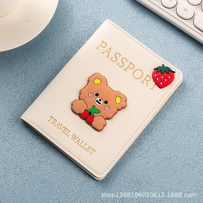 Anime Themed Passport Cover; Stylish Protection for Travel Essentials