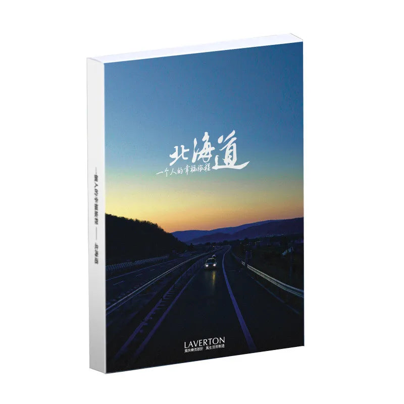 Travel Around The World Theme Postcards HD Scenic Greeting Card Journal Decoration Scrapbooking Background Card Wall Stickers