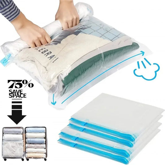 Travel Compression Bags; Pack More, Travel Smarter