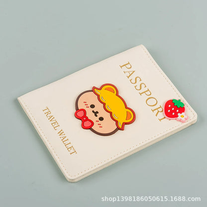 Anime Themed Passport Cover; Stylish Protection for Travel Essentials