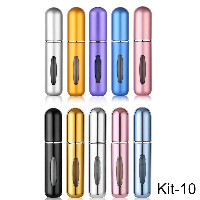 The Venturio 5ml Travel Perfume Bottle; Refillable Atomizer for Handbag & Pocket