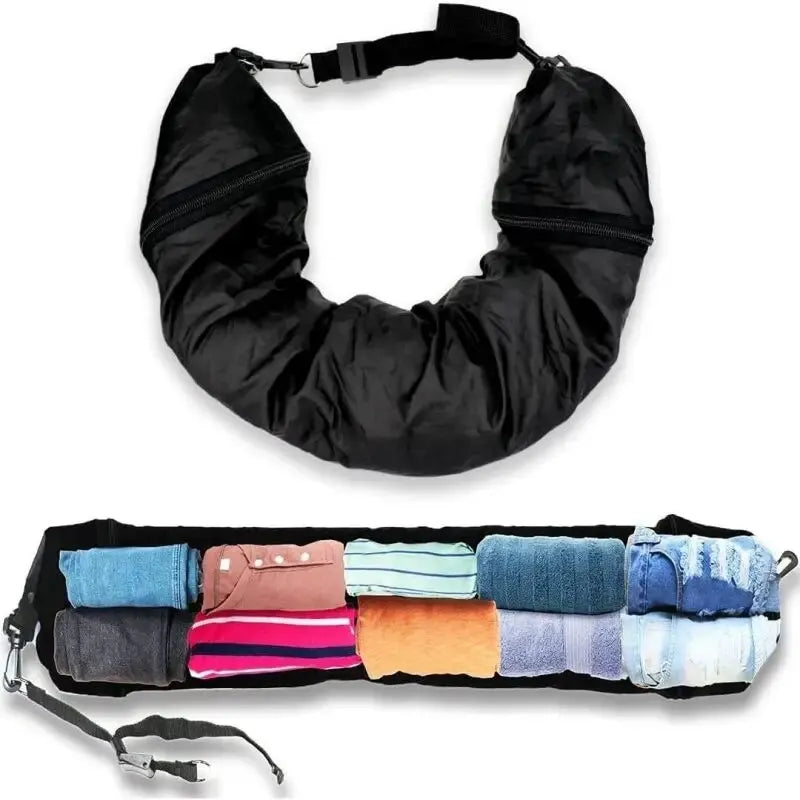 Fillable Travel Pillowcase Organiser; Pack Smart, Rest Better