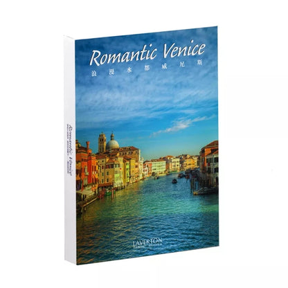 Travel Around The World Theme Postcards HD Scenic Greeting Card Journal Decoration Scrapbooking Background Card Wall Stickers