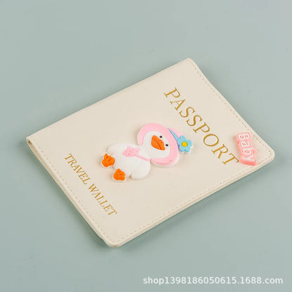 Anime Themed Passport Cover; Stylish Protection for Travel Essentials