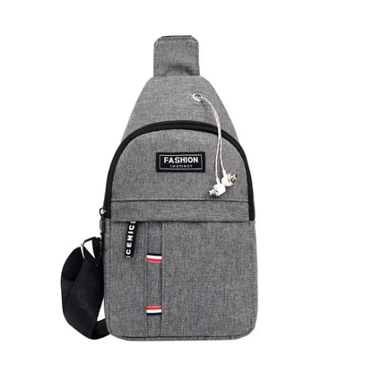 Men’s Waterproof Shoulder Bag; Large Capacity, Secure & Built for Movement. Great for Travellers