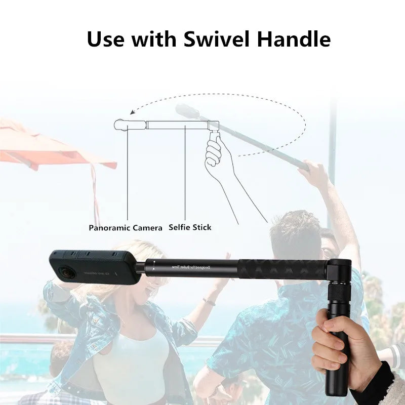 Invisible Selfie Stick; Seamless Shots Without the Stick