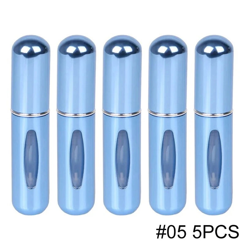 The Venturio 5ml Travel Perfume Bottle; Refillable Atomizer for Handbag & Pocket