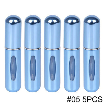 The Venturio 5ml Travel Perfume Bottle; Refillable Atomizer for Handbag & Pocket
