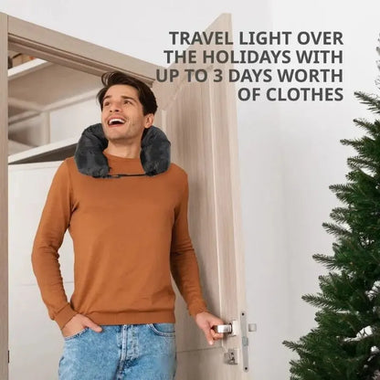 Fillable Travel Pillowcase Organiser; Pack Smart, Rest Better