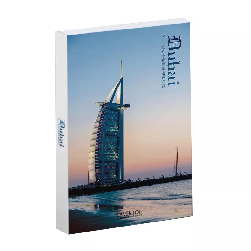 Travel Around The World Theme Postcards HD Scenic Greeting Card Journal Decoration Scrapbooking Background Card Wall Stickers