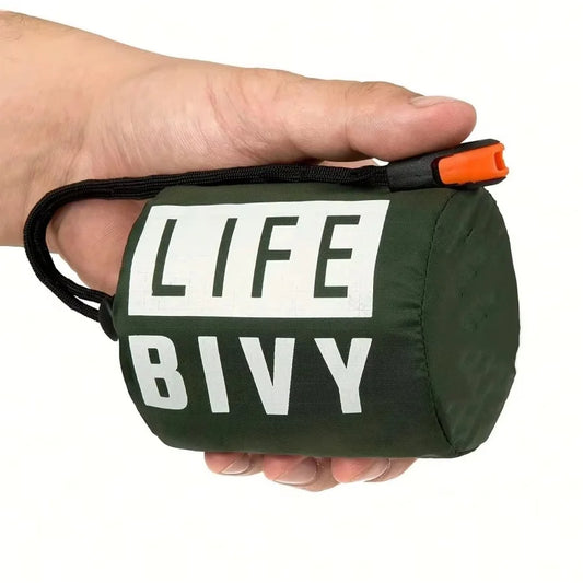 Thermal Mylar Bivy Bag: Waterproof Survival Sleeping Bag for Emergencies