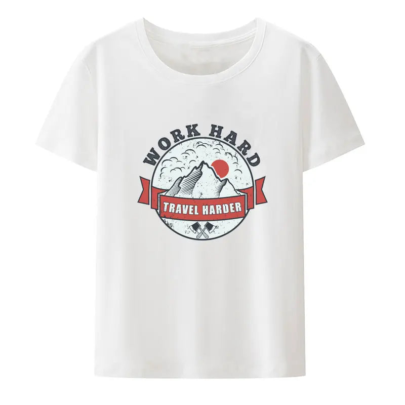 The Venturio "Travel Is My Therapy" T-Shirt – Casual Summer Tee