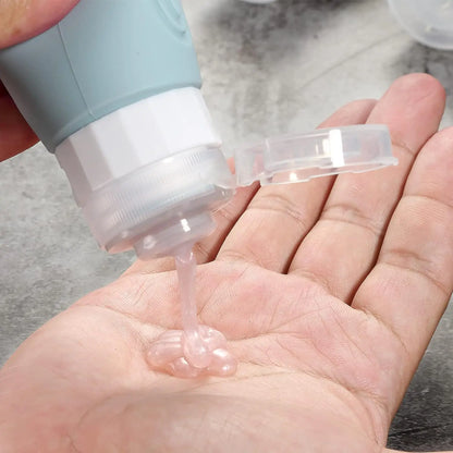The Venturio Travel Bottles for Toiletries: 100ml Leak-Proof Refillable Set