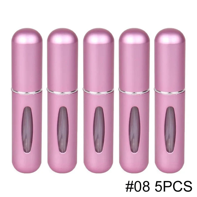 The Venturio 5ml Travel Perfume Bottle; Refillable Atomizer for Handbag & Pocket