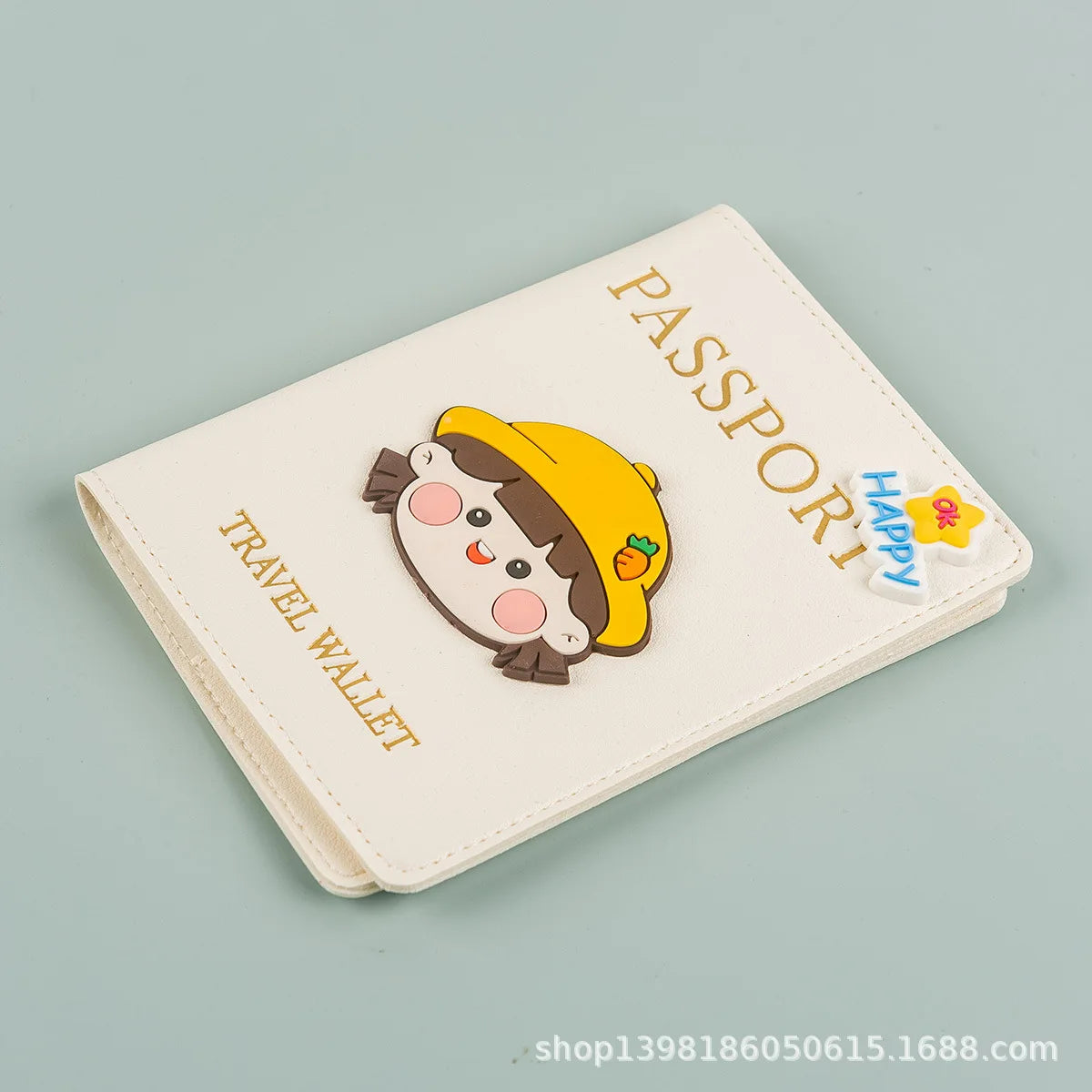Anime Themed Passport Cover; Stylish Protection for Travel Essentials