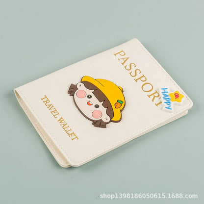 Anime Themed Passport Cover; Stylish Protection for Travel Essentials