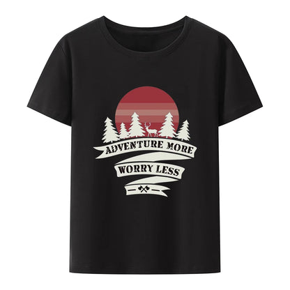 The Venturio "Travel Is My Therapy" T-Shirt – Casual Summer Tee