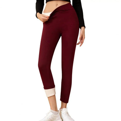 Extra thick thermal leggings for winter Thermal Fleece-Lined Pantyhose