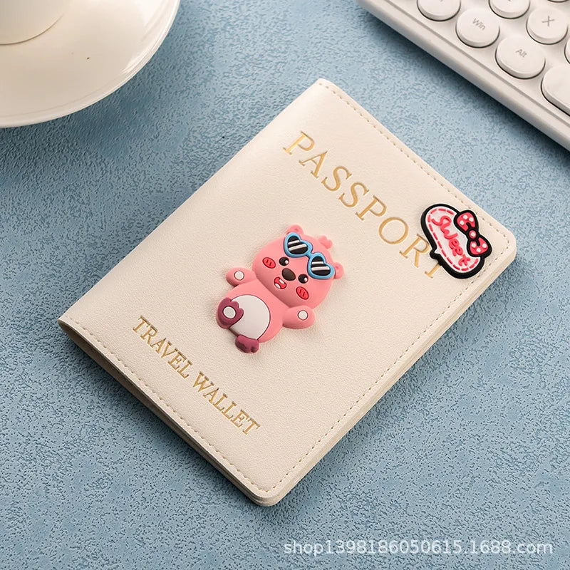 Anime Themed Passport Cover; Stylish Protection for Travel Essentials