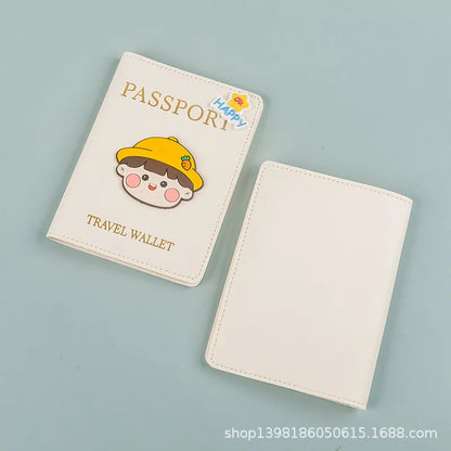 Anime Themed Passport Cover; Stylish Protection for Travel Essentials