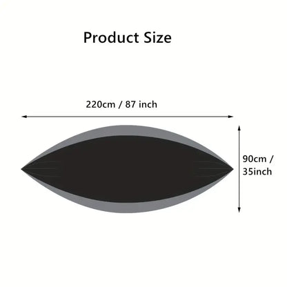 The Venturio Single Camping Hammock: Portable & Breathable Parachute Nylon