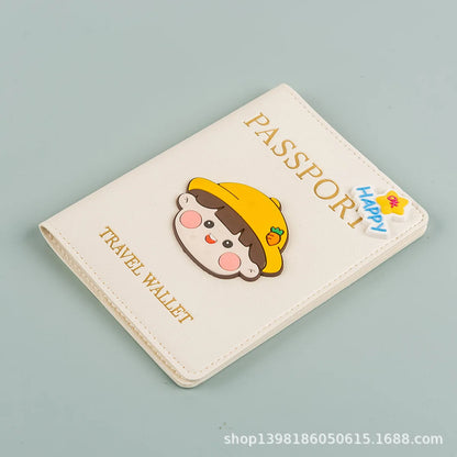 Anime Themed Passport Cover; Stylish Protection for Travel Essentials