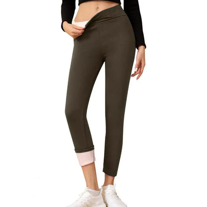 Extra thick thermal leggings for winter Thermal Fleece-Lined Pantyhose