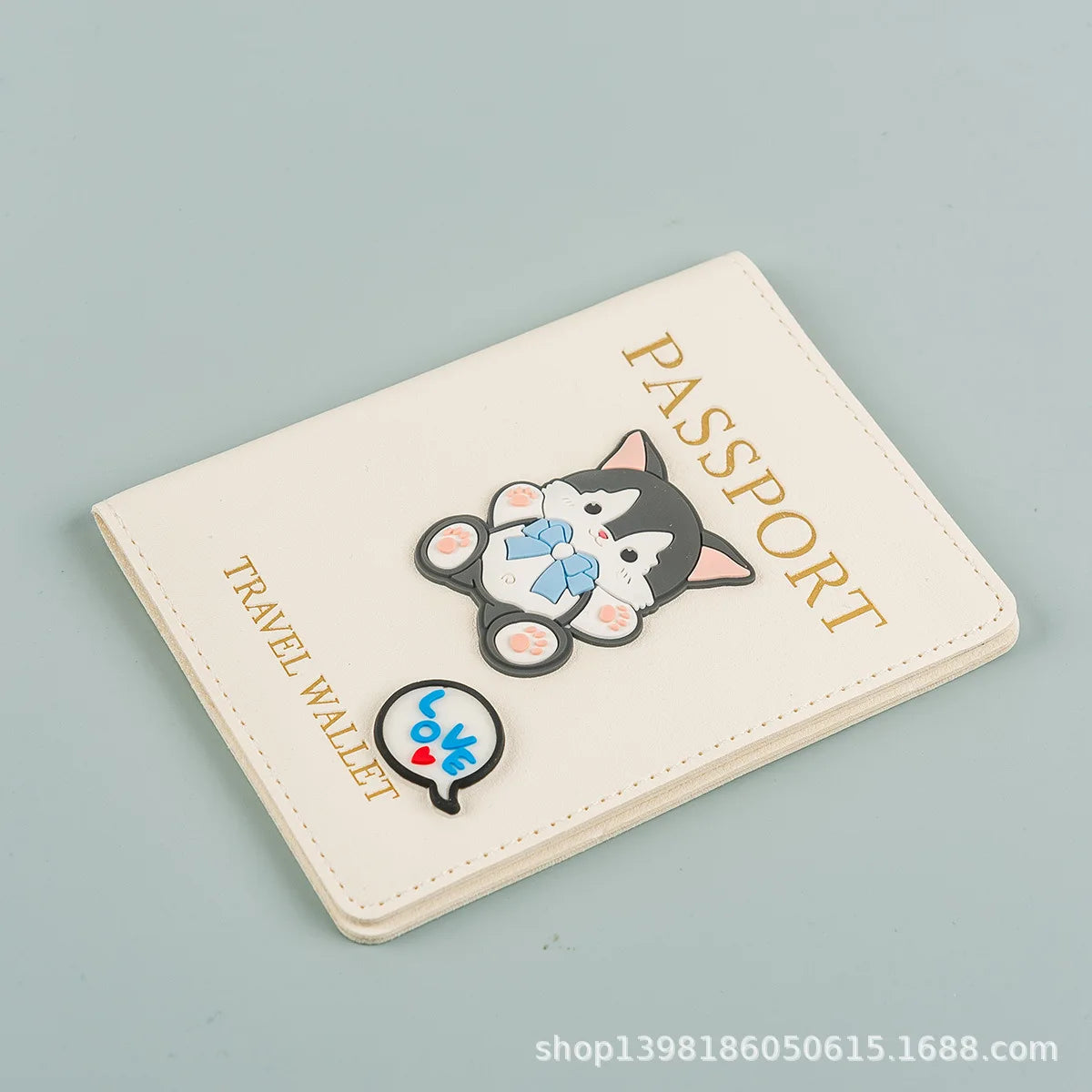 Anime Themed Passport Cover; Stylish Protection for Travel Essentials
