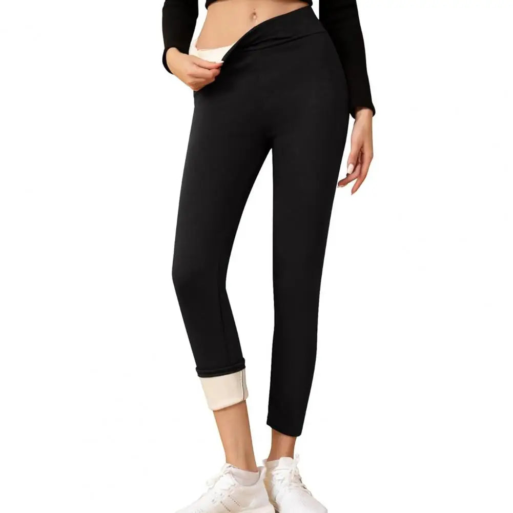 Extra thick thermal leggings for winter Thermal Fleece-Lined Pantyhose