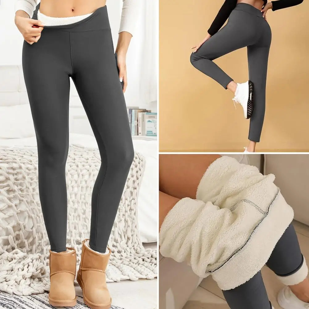 Extra thick thermal leggings for winter Thermal Fleece-Lined Pantyhose