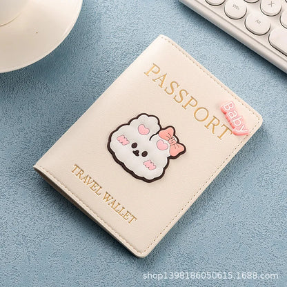 Anime Themed Passport Cover; Stylish Protection for Travel Essentials