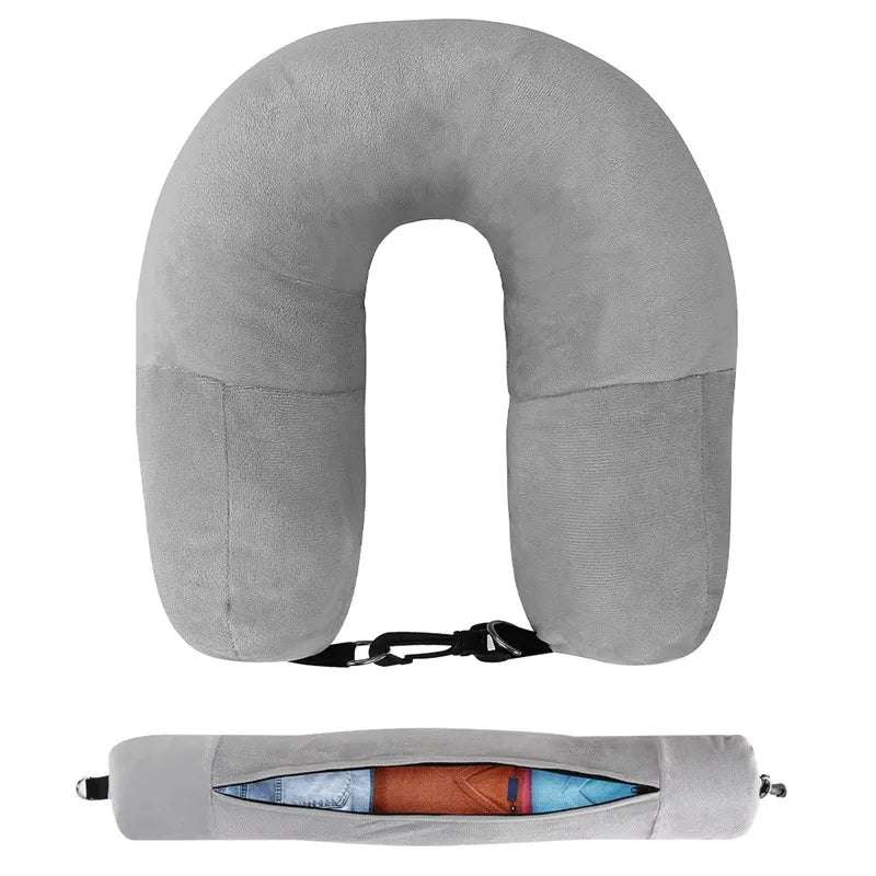 Fillable Travel Pillowcase Organiser; Pack Smart, Rest Better