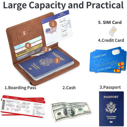 Passport Holder; Secure, Organized & Designed for Modern Travel