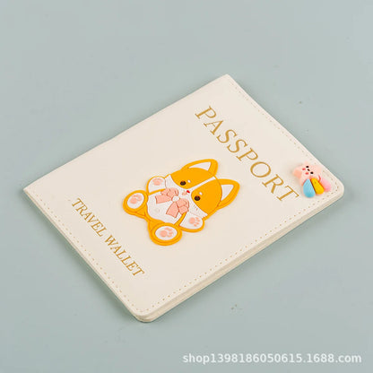 Anime Themed Passport Cover; Stylish Protection for Travel Essentials