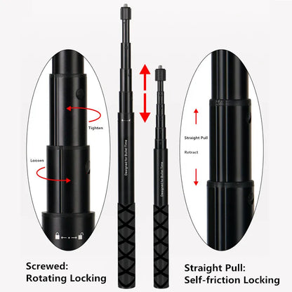 Invisible Selfie Stick; Seamless Shots Without the Stick