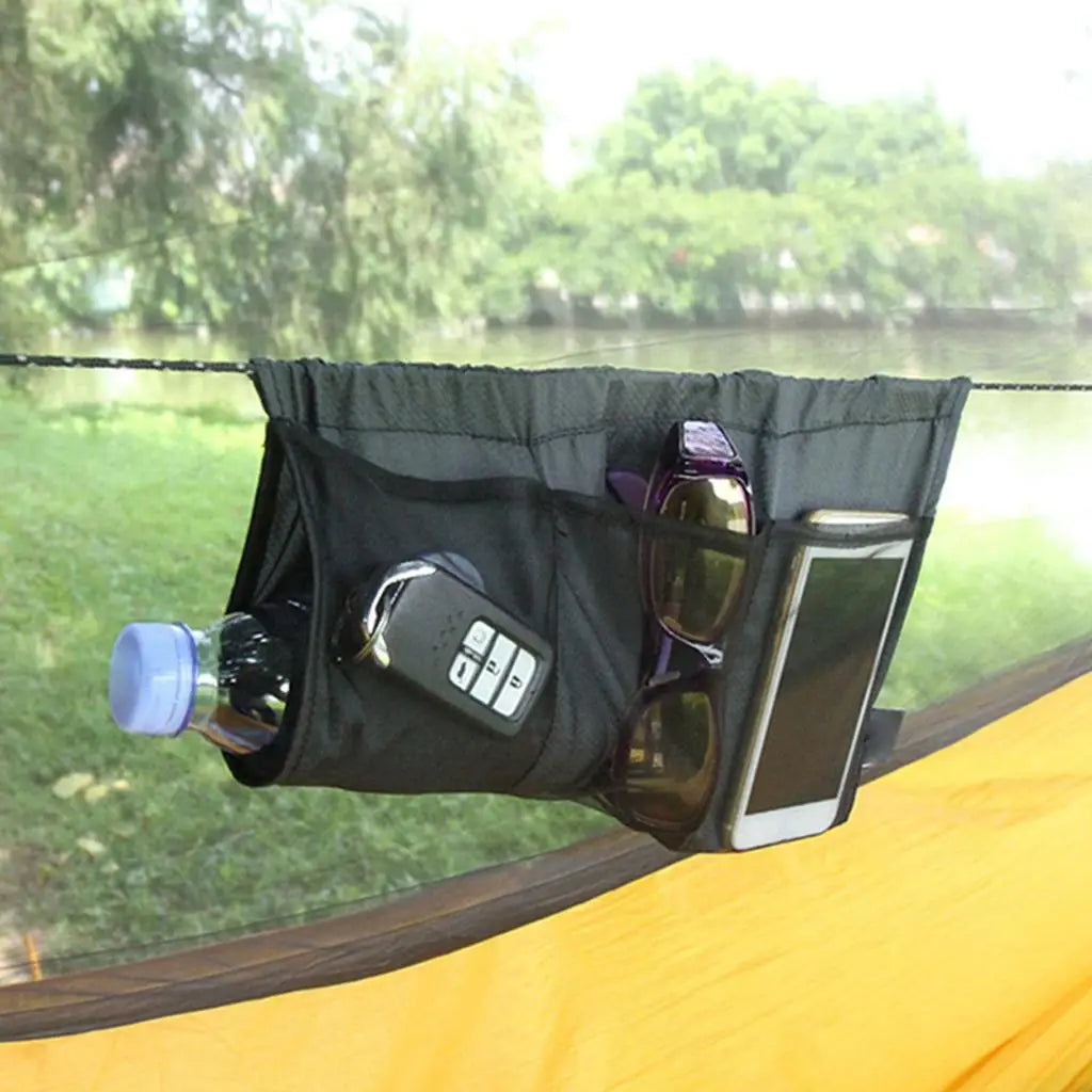The Venturio Hanging Mesh Pouch : Quick-Dry Organizer for Camping & Hiking